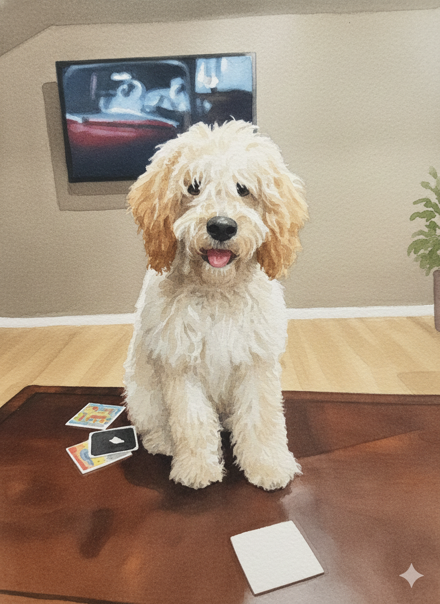 Archie watercolor style